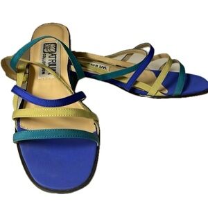 Atrium Collection Strappy Low Heel Sandal size 7.5